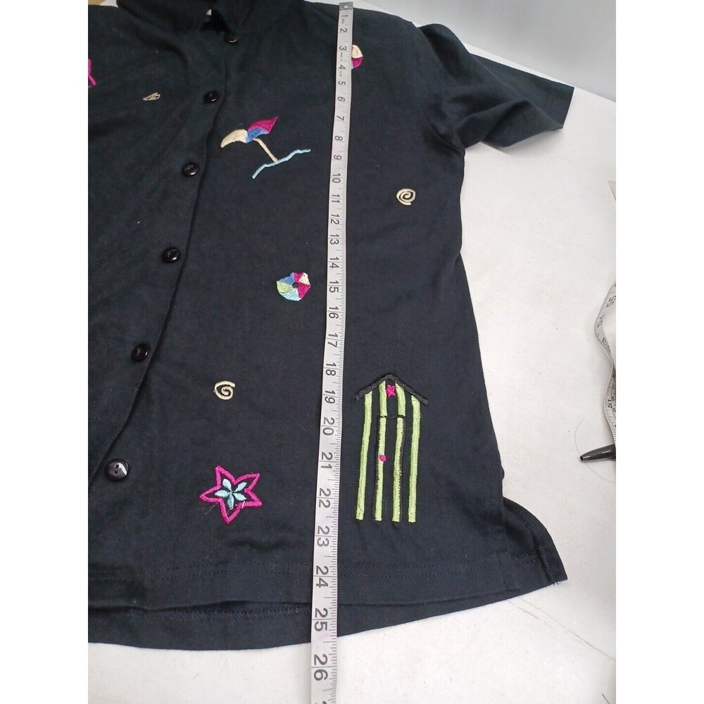 JBM Sport Sun Dress matching Jacket Pink Black Umbrella Embroidery Sz S - Picture 9 of 15